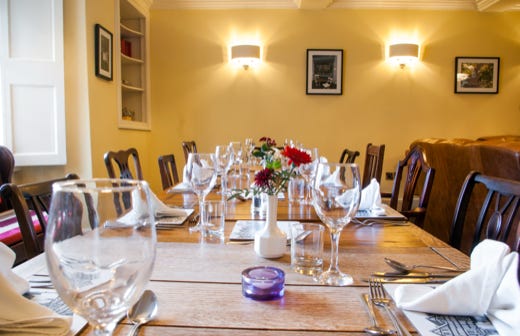 The Den set out for a function.